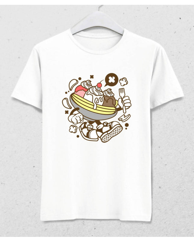 Yenmeden Önce Kalorilerini Yakan Tatlı T-shirt