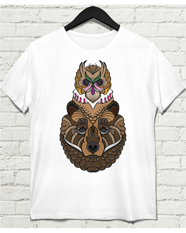 Owl Bear tişört - basmatik.com
