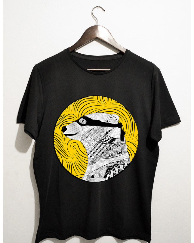 ayu - siyah t-shirt - basmatik.com