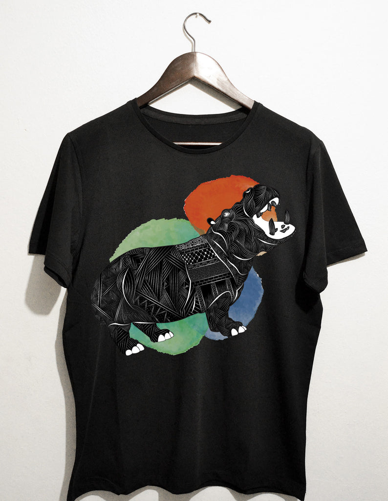 hipo - siyah t-shirt - basmatik.com