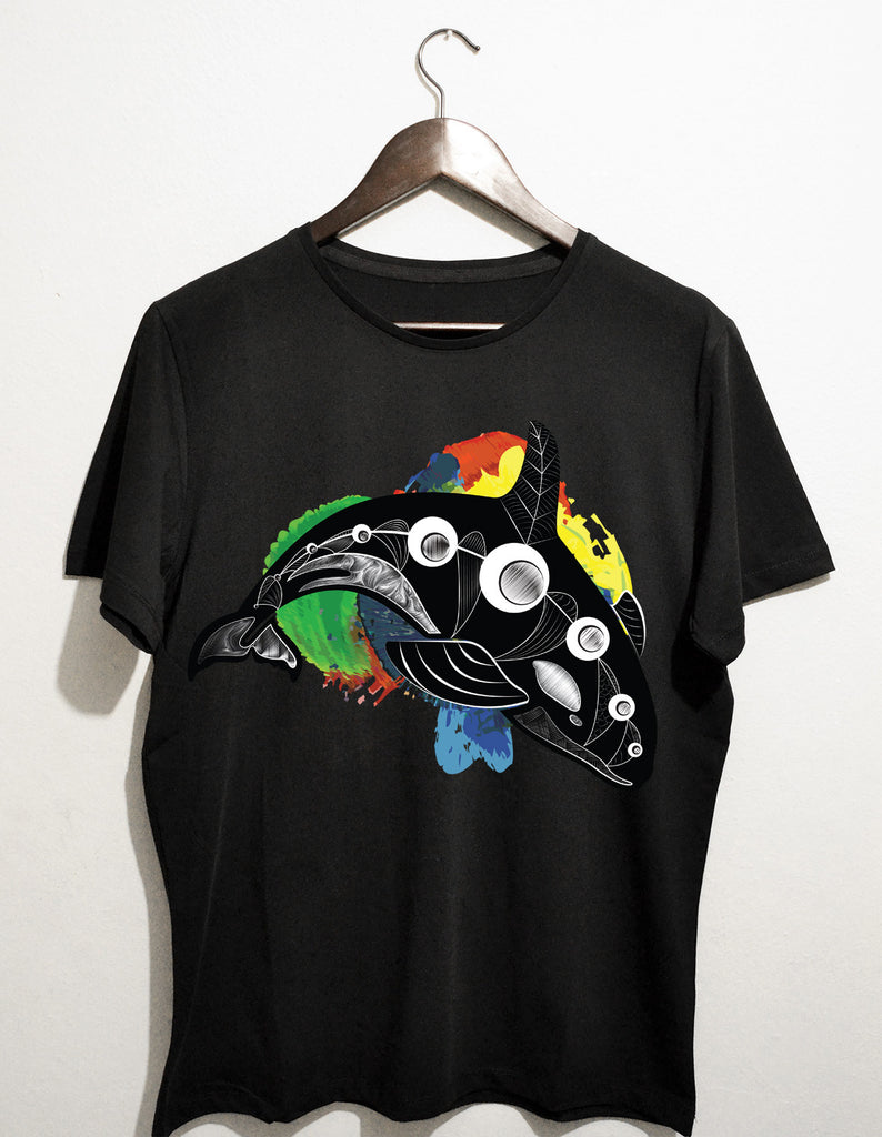 Orca - siyah t-shirt - basmatik.com