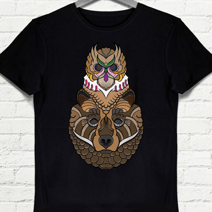 Owl Bear tişört - basmatik.com