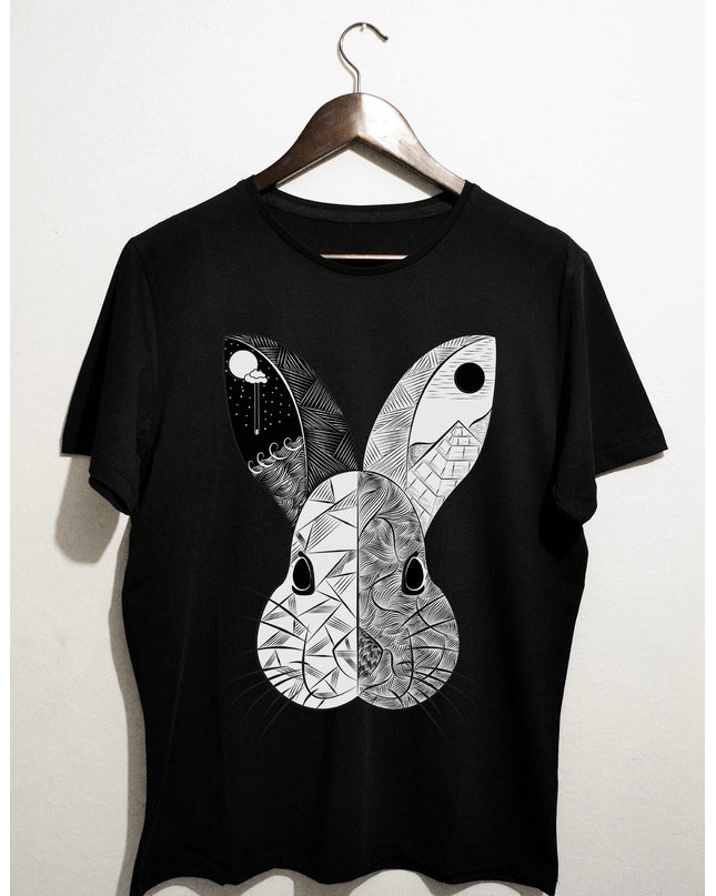 Davsan siyah t-shirt - basmatik.com