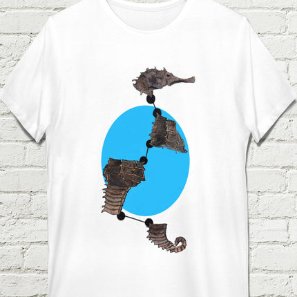 Deniz atı t-shirt - basmatik.com
