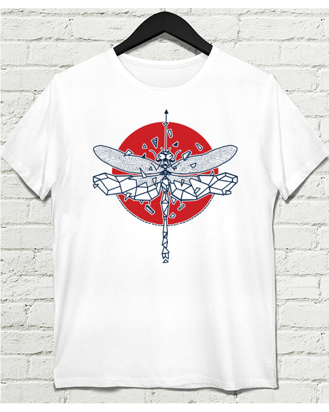 DragonFLY Erkek Beyaz tshirt - basmatik.com