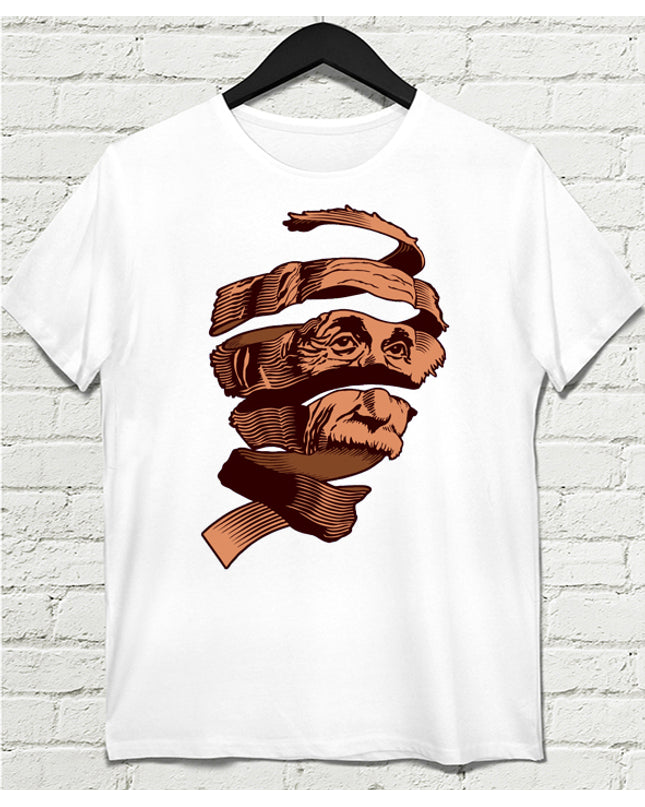Spiralbert Erkek Beyaz tshirt - basmatik.com