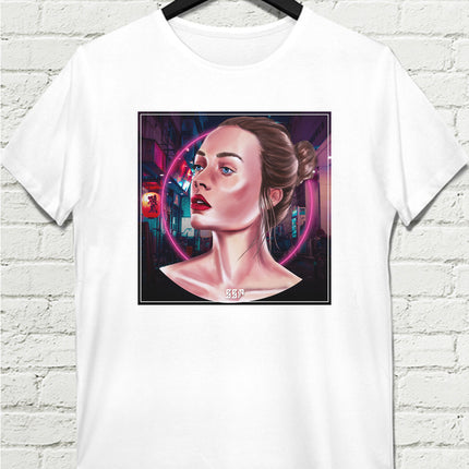 Girl Beyaz Tişört - basmatik.com