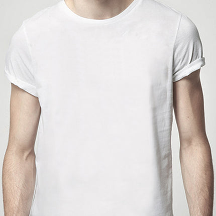 Erkek Basic beyaz tshirt - basmatik.com