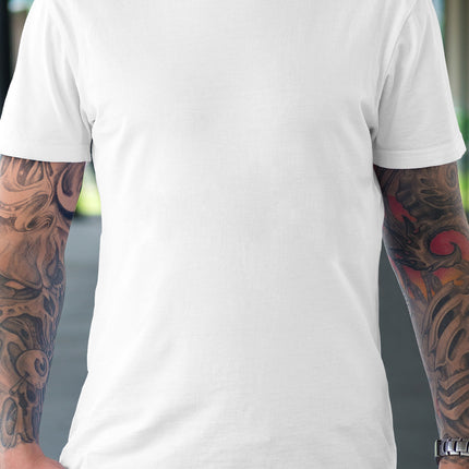 Erkek Basic beyaz tshirt - basmatik.com