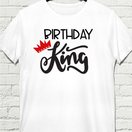 King doğum günü erkek tshirt - basmatik.com