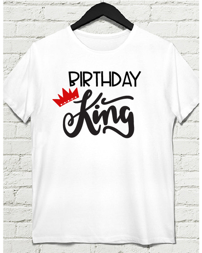 King doğum günü erkek tshirt - basmatik.com