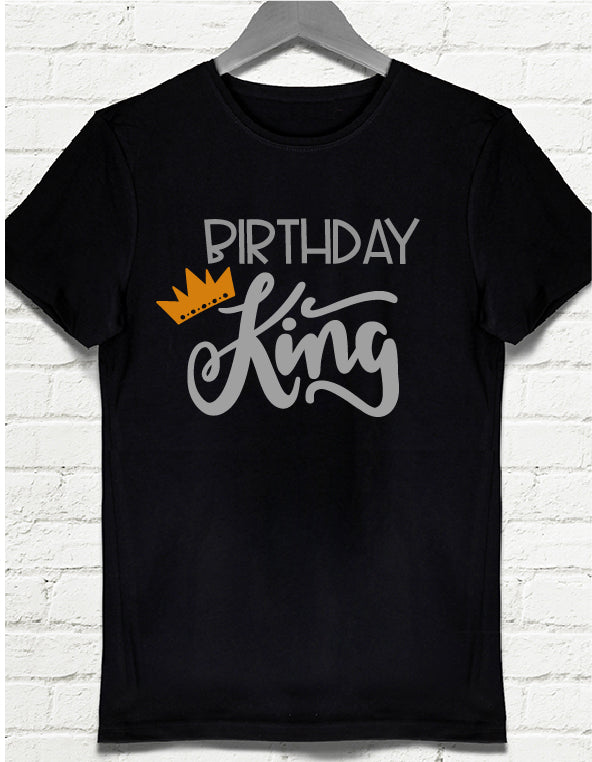 King doğum günü erkek tshirt - basmatik.com