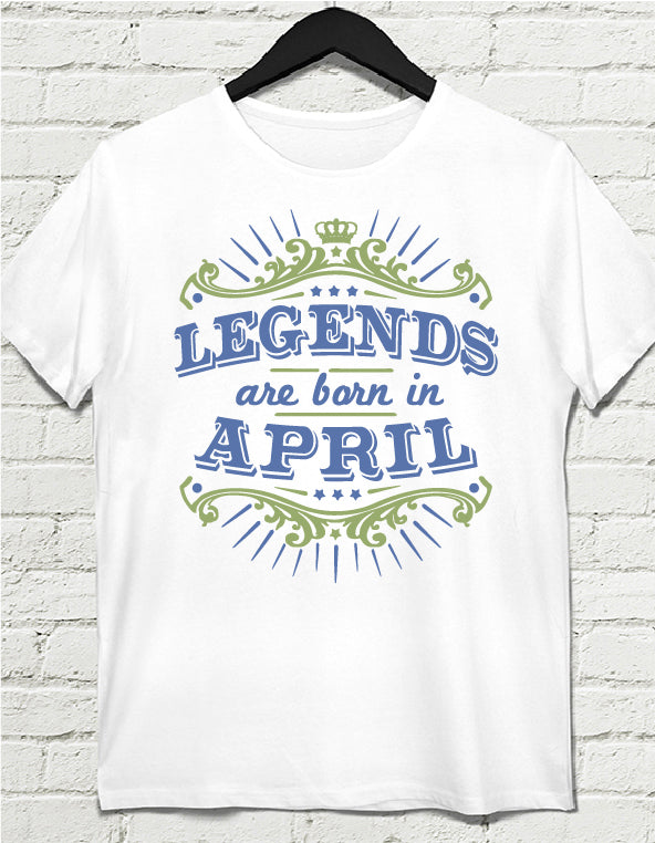 Legends doğum günü erkek tshirt - basmatik.com