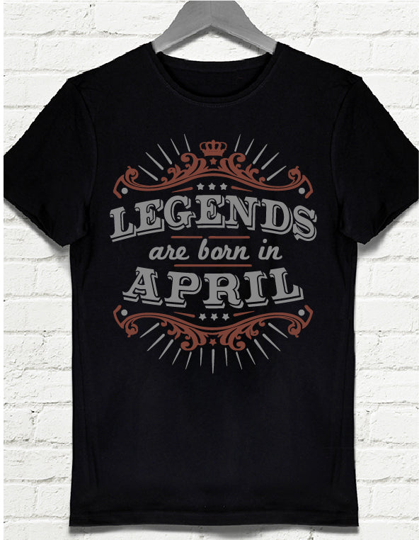 Legends doğum günü erkek tshirt - basmatik.com