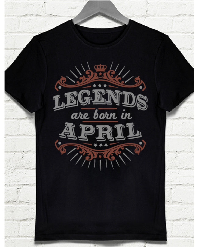 Legends doğum günü erkek tshirt - basmatik.com