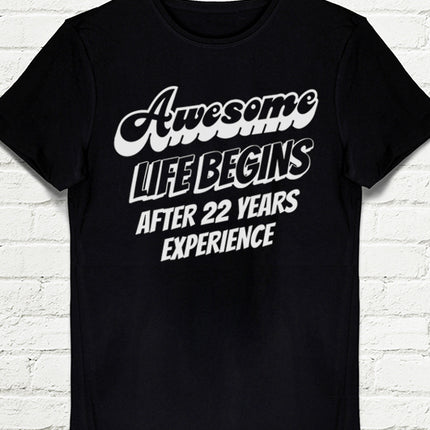 Experince doğum günü t-shirt - basmatik.com