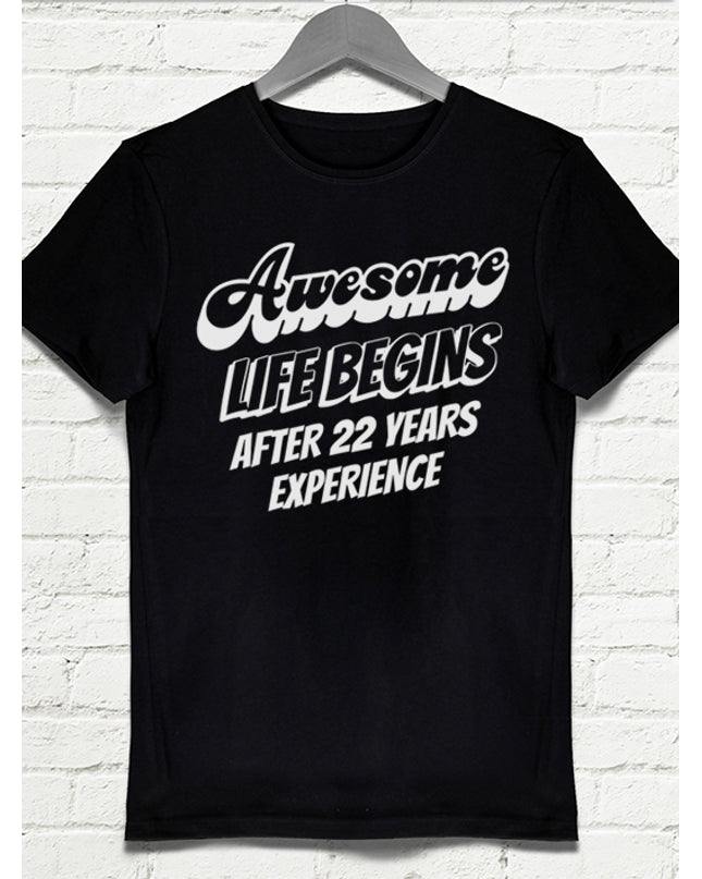 Experince doğum günü t-shirt - basmatik.com