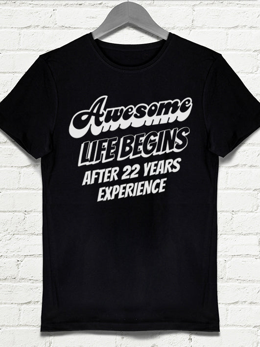 Experince doğum günü t-shirt - basmatik.com