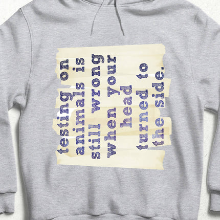 Turned to the side Hoodie 