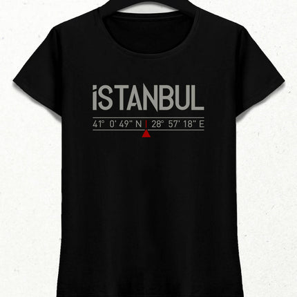 Istanbul Coordinates Women's T-Shirt