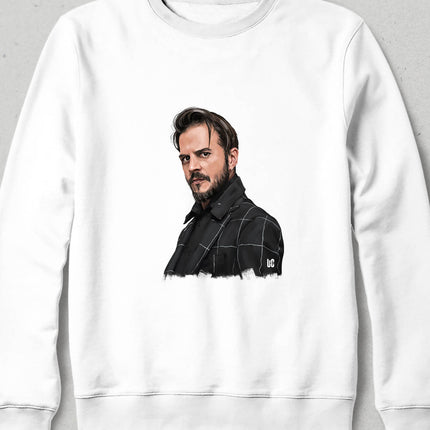 Kapüşonsuz Sweatshirt - Mehmet Günsür - basmatik.com