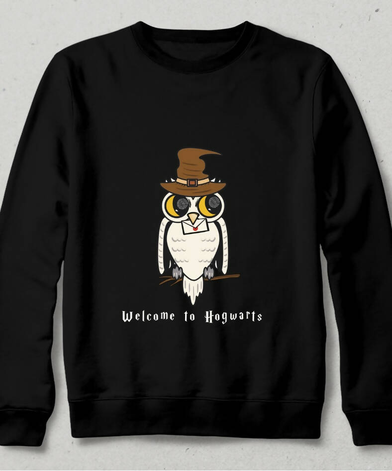 Welcome to Hogwarts Hedwig Sweatshirt