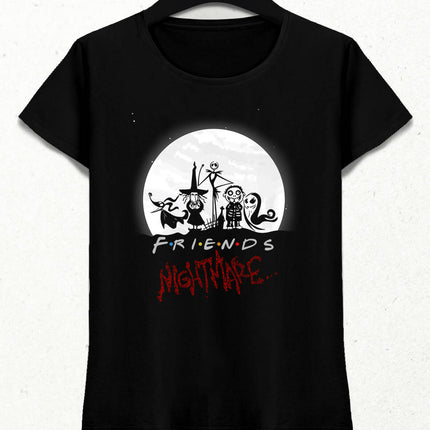Friends Nightmare V2 Kadın Tişört - basmatik.com