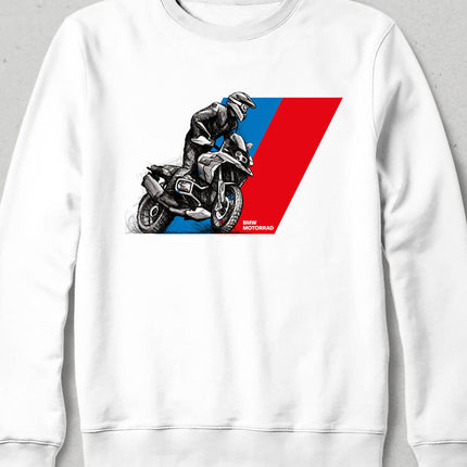 BMW GS Kapüşonsuz Sweatshirt