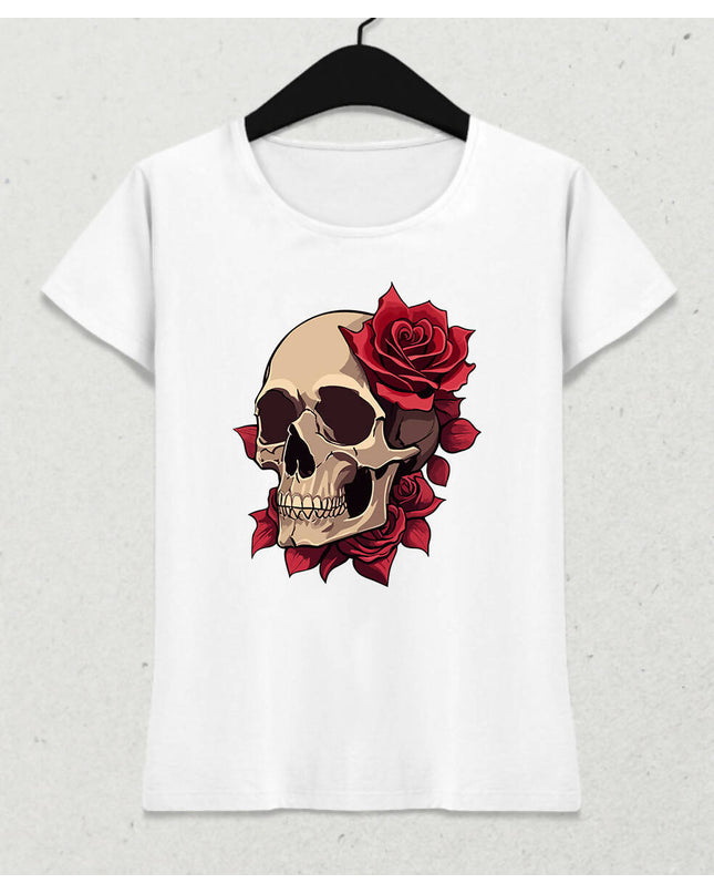 skull and rose 