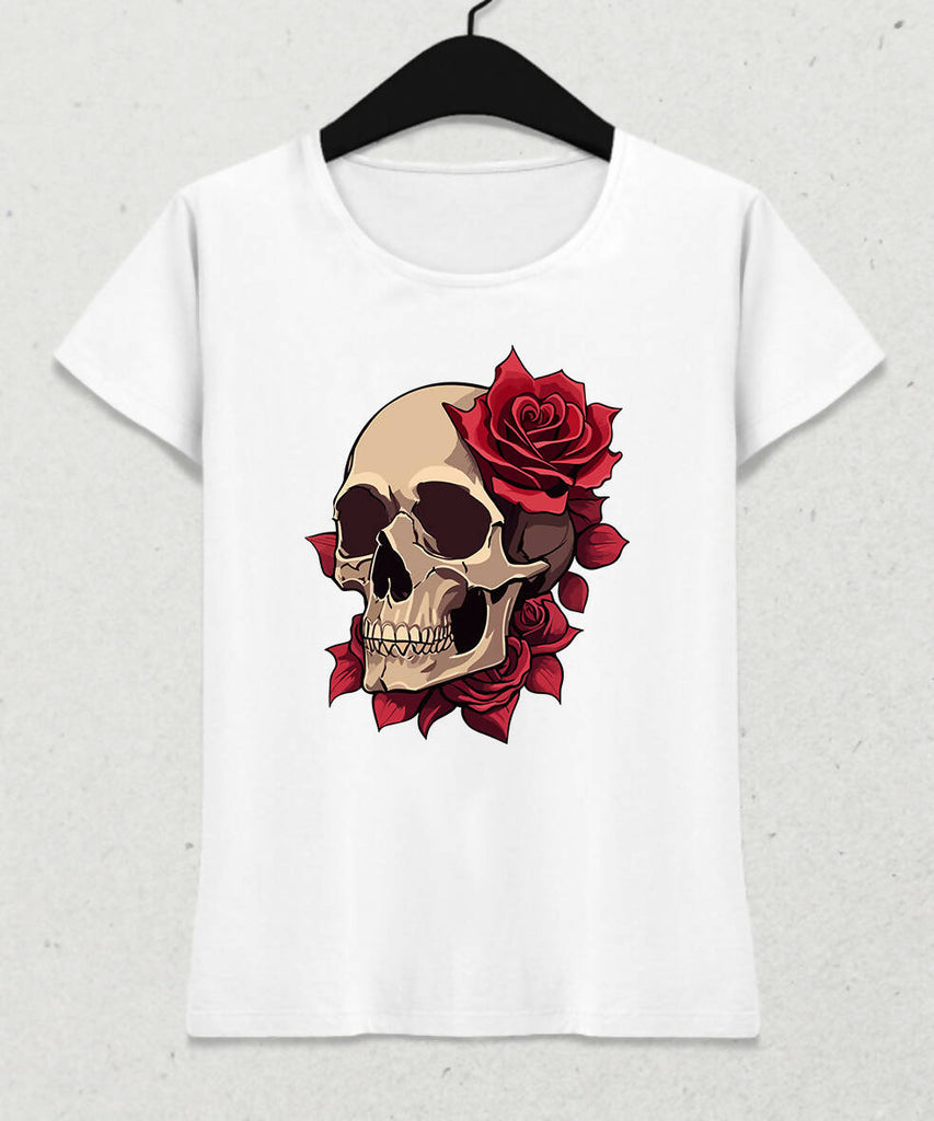 skull and rose 