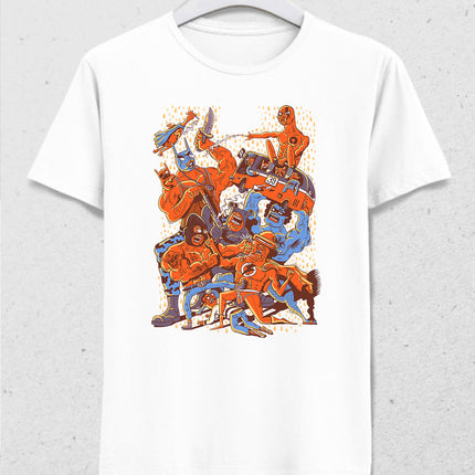 fake heroes tişört - basmatik.com