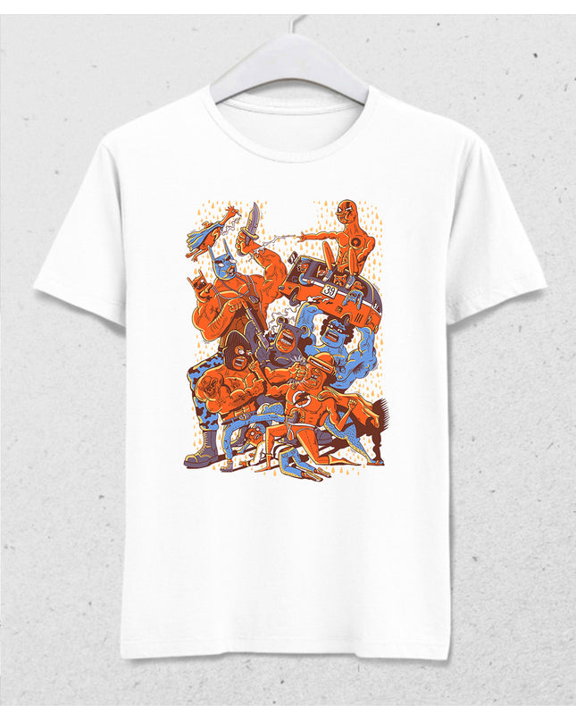 fake heroes tişört - basmatik.com