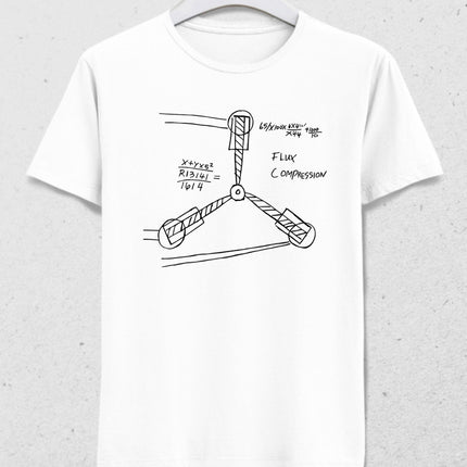 Flux capacitor erkek tişört - basmatik.com