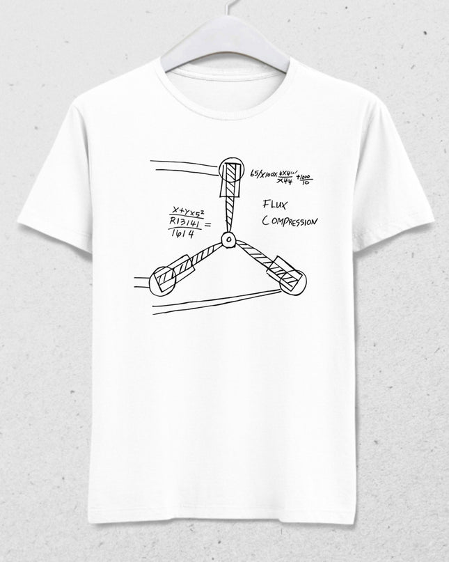 Flux capacitor erkek tişört - basmatik.com