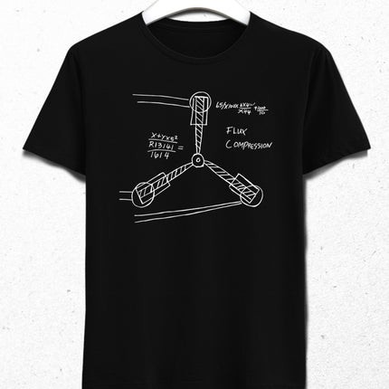 Flux capacitor erkek tişört - basmatik.com