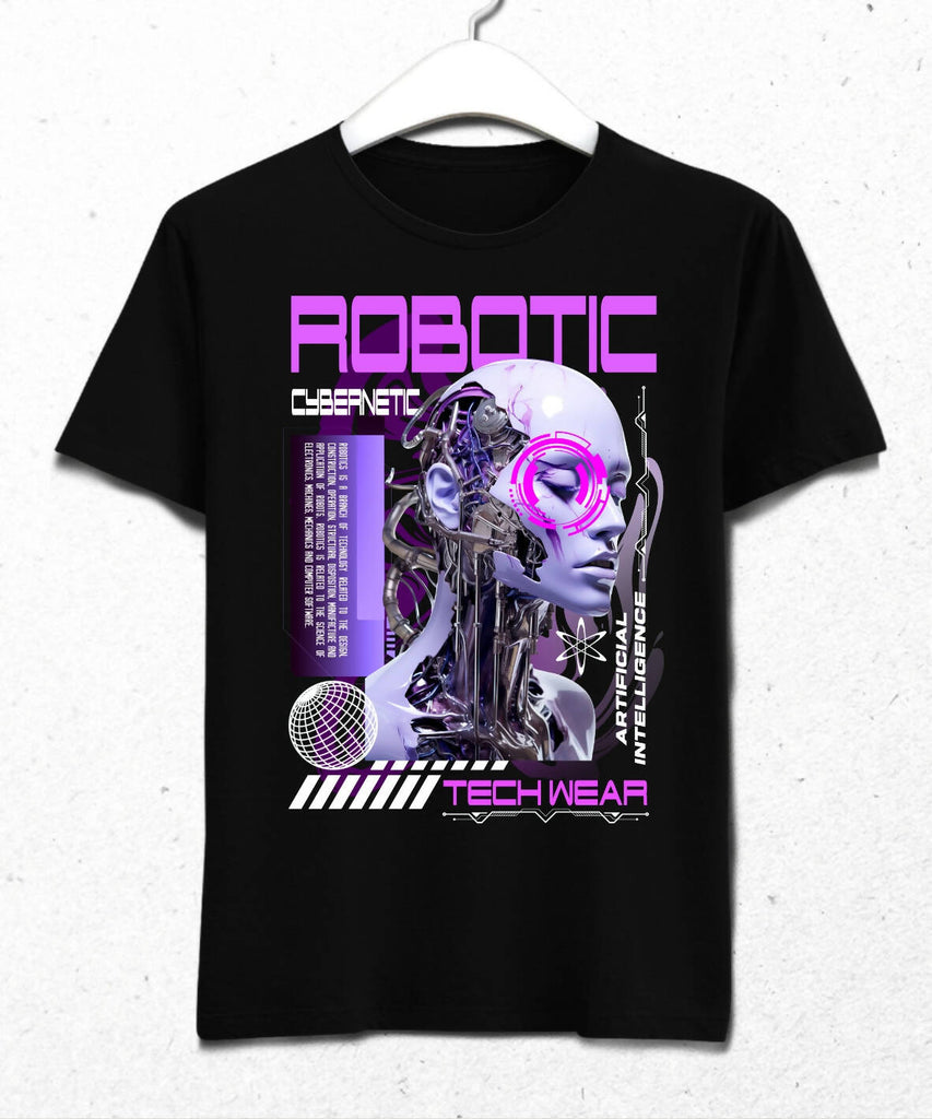 Robotic Cybernetic Retro Futuristic Design