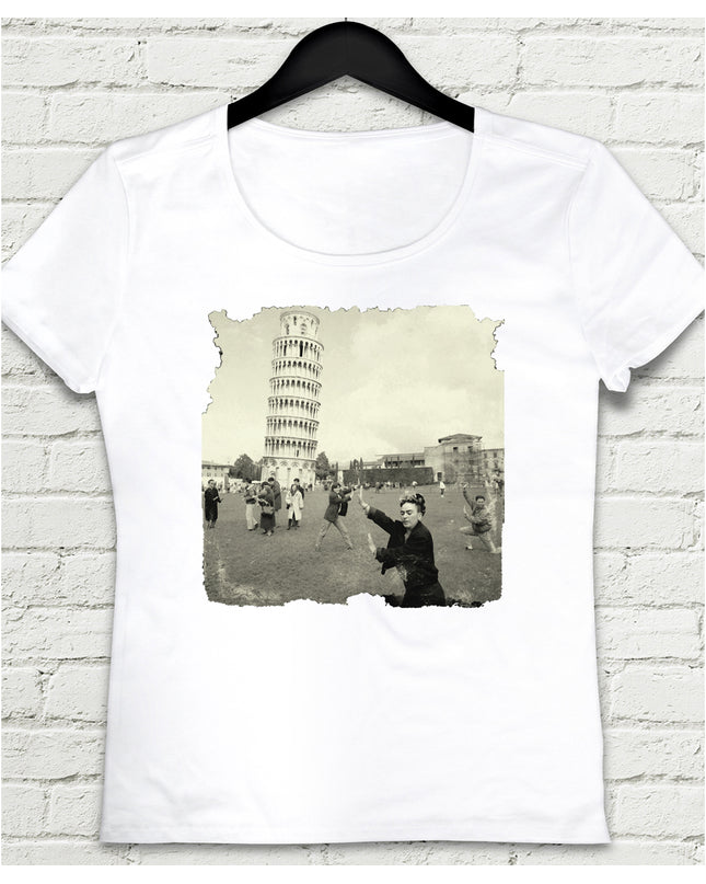Frida Pisa Kadın tshirt - basmatik.com
