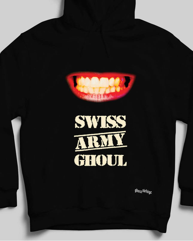 Smile Swiss Ghoul Kapüşonlu Sweatshirt