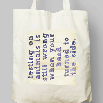 Turned to the side Cloth Bag