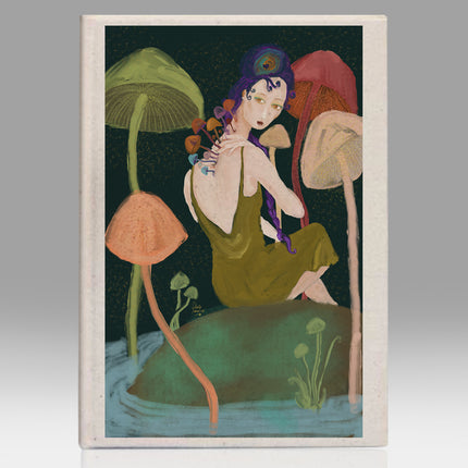 Funguss kanvas defter - basmatik.com