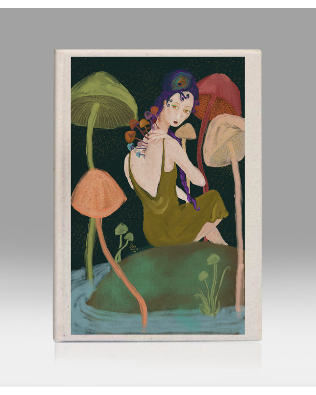 Funguss kanvas defter - basmatik.com