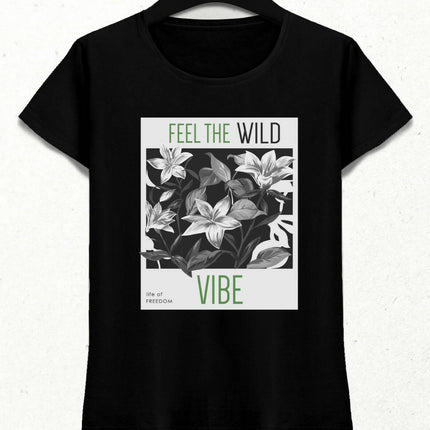 Feel the Wild Vibe Women's Streetwear Design