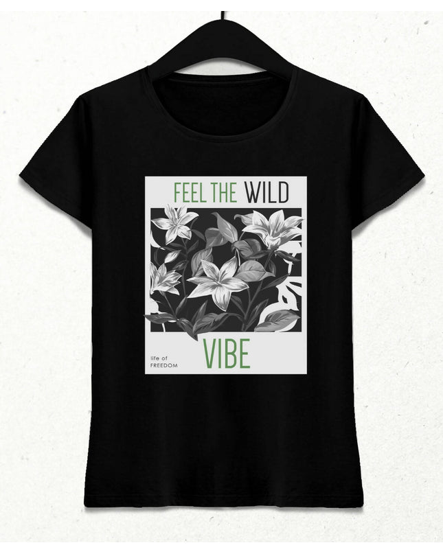 Feel the Wild Vibe Women's Streetwear Design