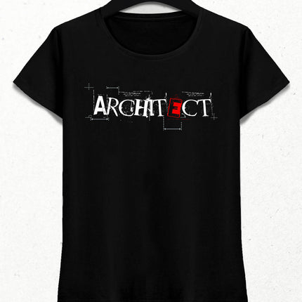 Architect Kadın Tişört - basmatik.com
