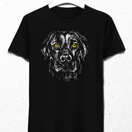 The Dog Erkek Siyah Tişört - basmatik.com