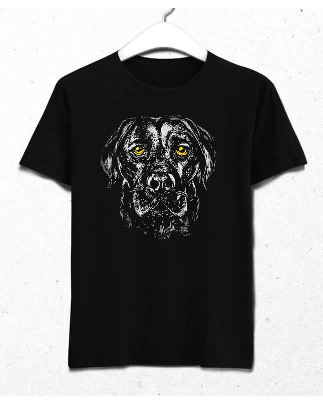 The Dog Erkek Siyah Tişört - basmatik.com