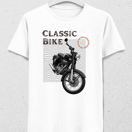 Classic Bike Erkek Tişört - basmatik.com