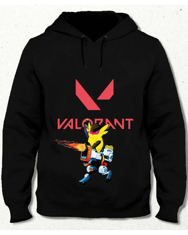 Valorant Siyah Sweatshirt