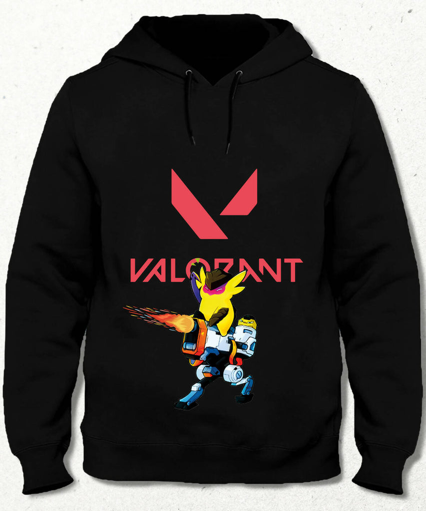 Valorant Siyah Sweatshirt