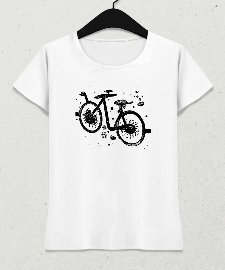 "Cubic Bisiklet - Kadın T-shirt"